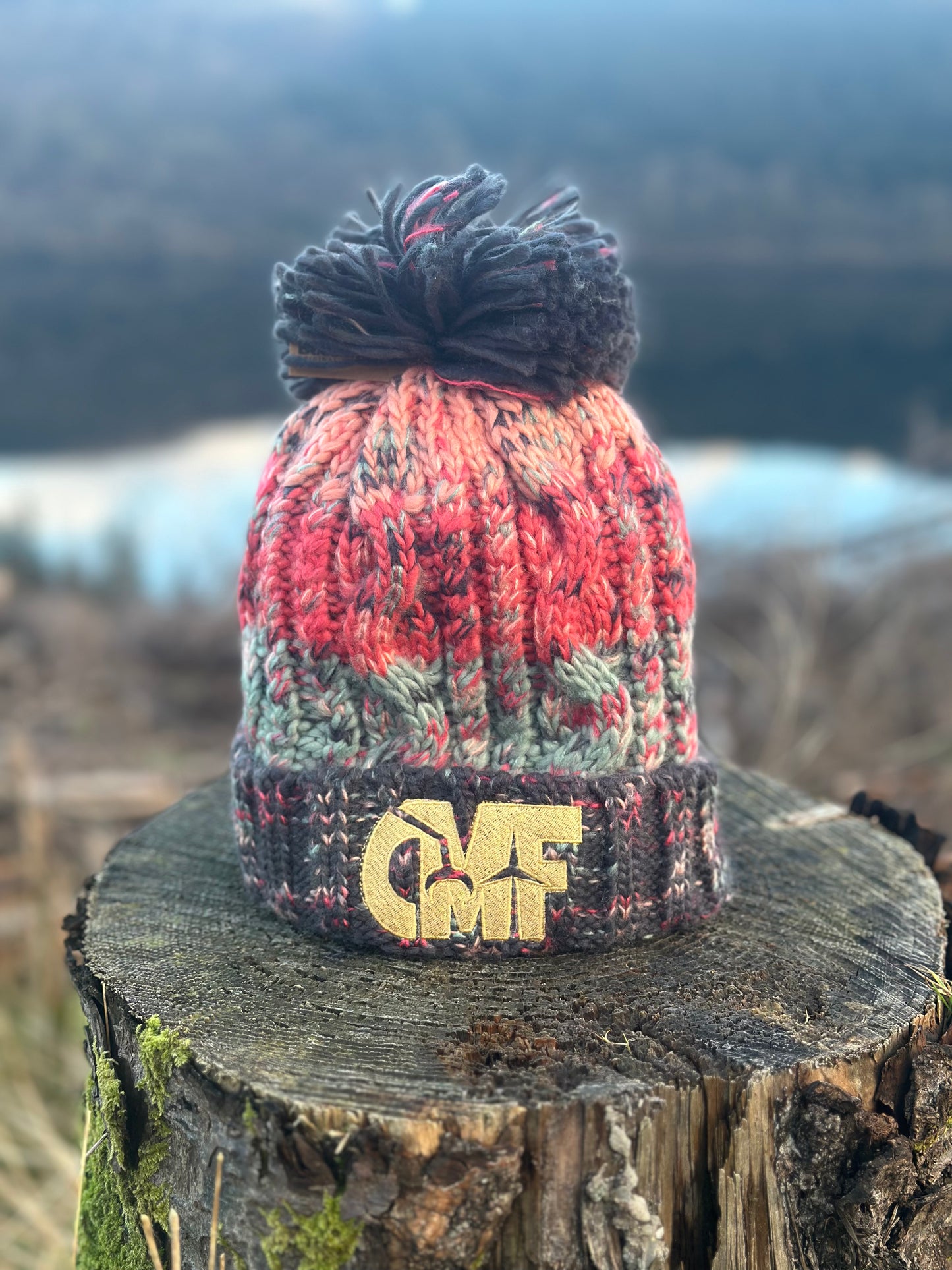 Watermelon CMF Bobble Hat