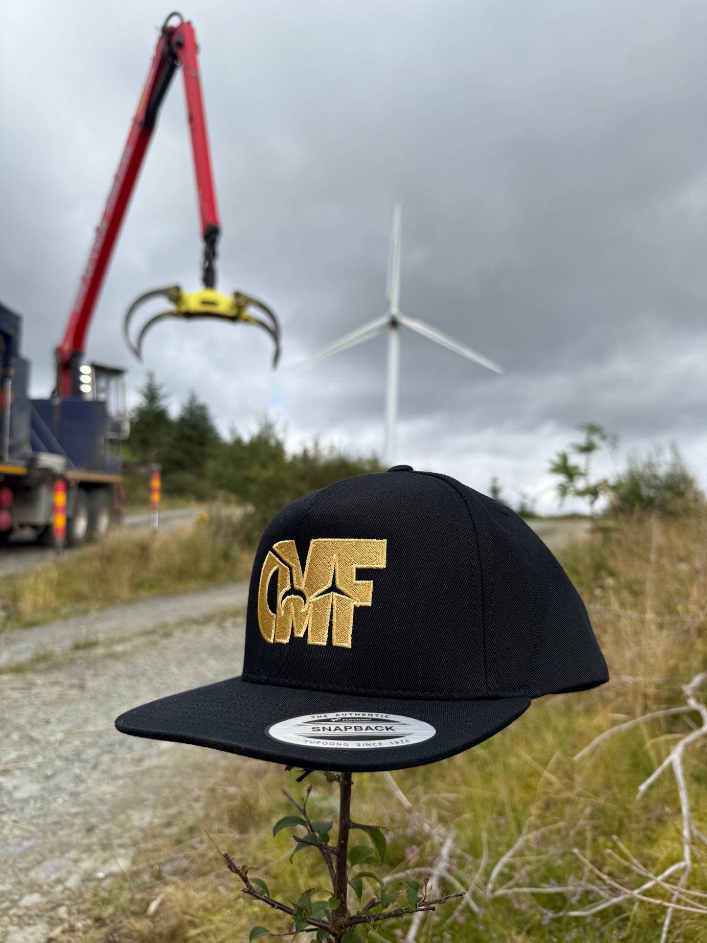 Black & Gold CMF Snap Back