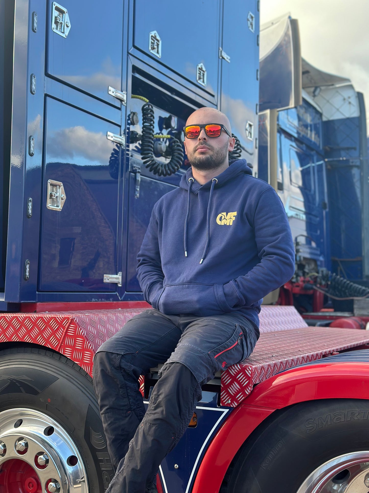 Navy Blue CMF Hoodie